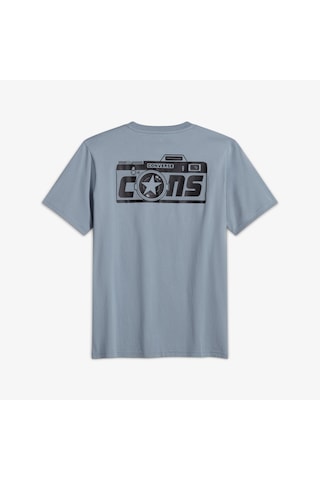 Converse Erkek Mavi T-shirt10028376 Gri