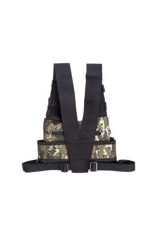 Pazly Yinitone Multi-fonksiyonel Göğüs Çantası - Hafif, Su Geçirmez, Toz Geçirmez İnterkom Çantası Yeşil