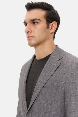D's Damat Ds Damat Regular Fit Gri Armürlü Kumaş Ceket 5hc04ım09488m Çok Renkli