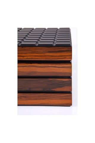 Parmida Humidor Puro Saklama Kutusu - Siyah/kahverengi 0165