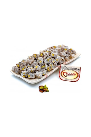 Dadak Lokum ve Kuruyemiş Çifte Kavrulmuş Antep Fıstıklı Mini Lokum 1 KG