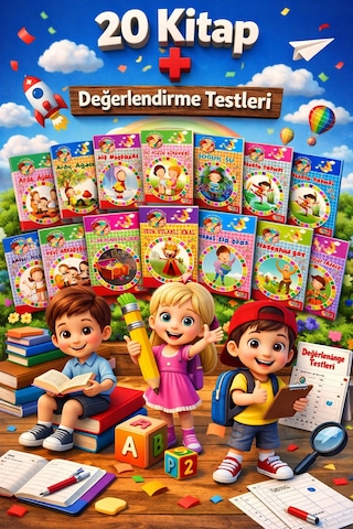2. Ve 3. Sınıf Ay Işığı Hikayeler Dizisi 20 Kitap