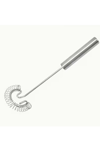 Yaylı Spiral Yumurta Çırpıcı Mikser Ve Krem Karıştırıcı Metal