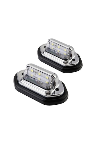 Sealux Marine Plaka & Merdiven Lambası Beyaz Led 12-24V Çiftli Beyaz