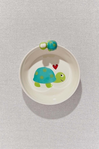 Pasabahce Turtle Seramik Kase - 1 Adet Çok Renkli