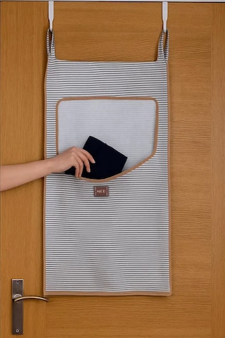 Kapı Arkası Kirli Çamaşır Sepeti I Temiz Çamaşır Sepet X Gri