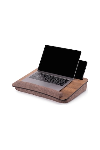 Lexroo Ls013 Minderli Laptop Sehpası Ceviz Çok Renkli