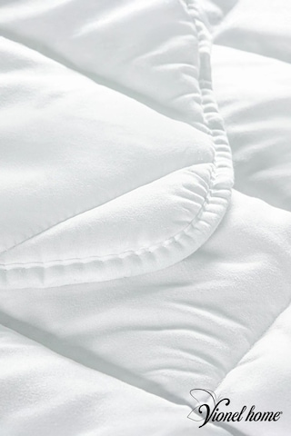 Ecotermo Çift Kişilik Mikrofiber Antialerjik Silikon Yorgan Çeyizlik Otel Yorganı 195x215 Cm Beyaz