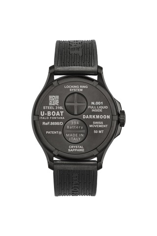 U-boat 8698/d Erkek Kol Saati Siyah