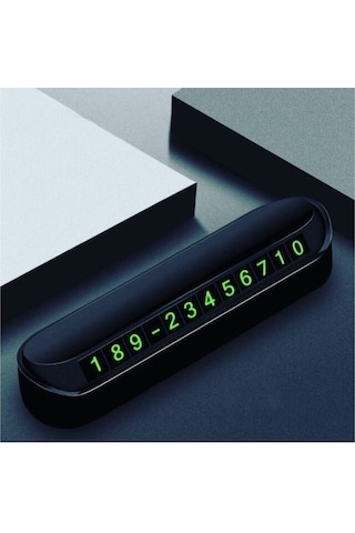 Araç Park Numaratör Parkmatik Telefon Numara Yazma Araba Park