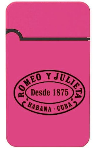 Romeo Julieta Plastik Jet Alev Delicili Puro Çakmağı Pembe