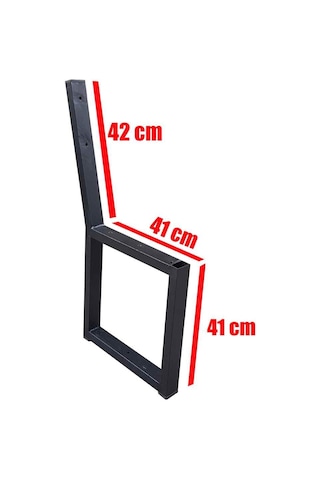 İlgitrafik Bank Oturma Yeri Metal Demir Ayak Ağaç Ahşap Kütük Sehpa Ayağı (352235883)