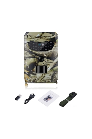 Mufunye Pr100 12mp 1080p Outdoor Kamera: Ip56 Su Geçirmez, 26 Infrared Işık, 0.8s Hızlı Tetikleme, Av/görüntüleme/izleme Çok Renkli