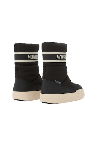 N001 Black Bot Erkek 80d3440080 Moon Boot Jr Park Zip High Wp Siyah