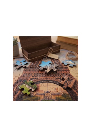 Dişi Aslan - Afrika Tasarımı 240 Parça Ahşap Puzzle Ahşap Kutuda Mpy20478