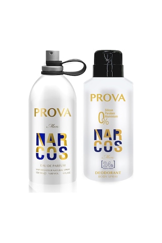 Prova Narcos Erkek Parfüm EDP 120 ML + Deodorant 150 ML