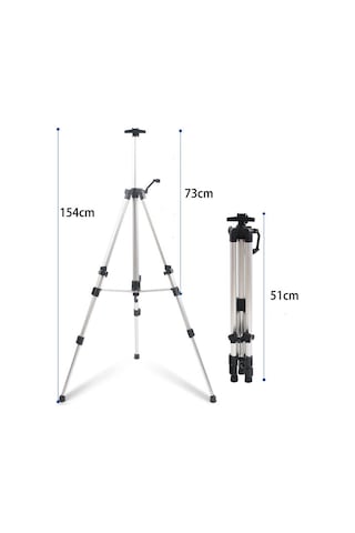 Lüx Titanium Tripod Metal Şövale Metalik Fuşya