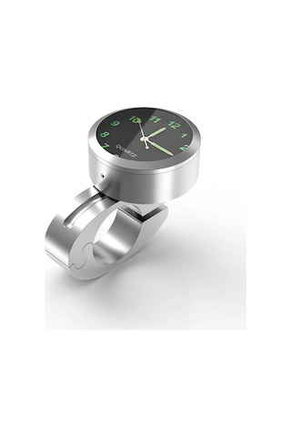 Motosiklet Gidonu Saat Dayanıklı Paslanmaz Çelik Tamir Gece