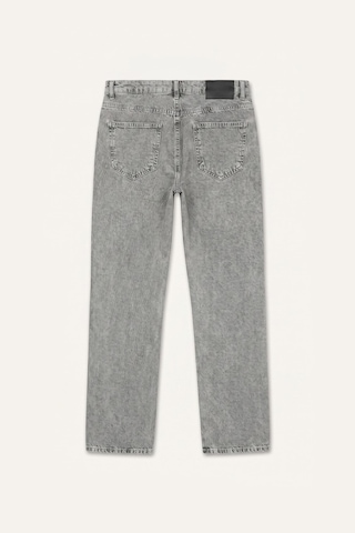 Defacto Straight Fit Normal Bel Boru Paça Jean Pantolon H8249ax26aunm18 Gri-nm18