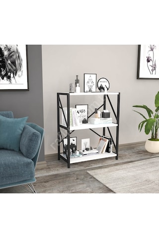 Storm Kitaplık Beyaz