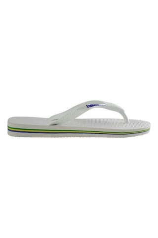 Havaianas Brasıl Logo Erkek Beyaz Terlik - 4110850