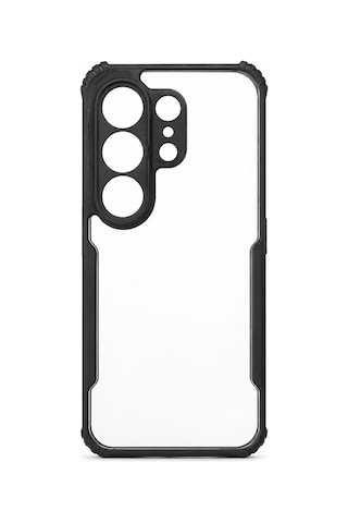 Tecno Camon 50 Ultra İle Uyumlu Airbag Serisi Darbeye Dayanıklı Köşe Korumalı Tpu Kılıf - Al3370 Siyah