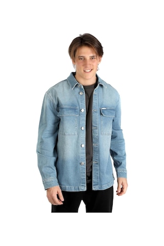 Lee Cooper Karela Erkek Jean Gömlek Heımdall Blue Lıght-16618-heımdall Blue Lıght Mavi