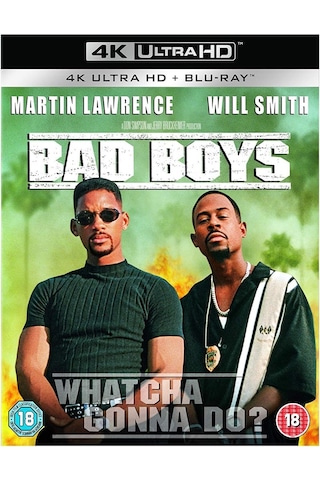 Çılgın İkili - Bad Boys 4k Ultra-hd Blu-Ray Türkçe Altyazılı