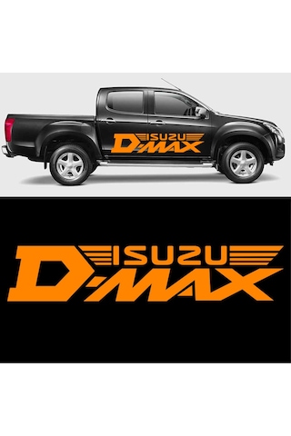50 X 10 cm - Isuzu D-Max Sticker, Off Road Araba Sticker