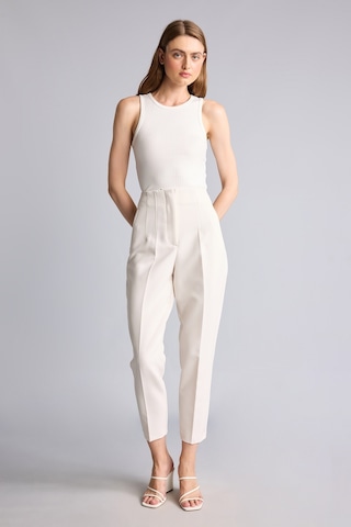 Defacto Slim Fit Halter Yaka Fitilli Kaşkorse Atlet F3933ax26auer105 Ekru-er105