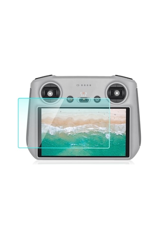 Djı Rc / Rc 2 Puluz Uzaktan Kumanda Ekranı İçin Temperli Cam Filmi Şeffaf