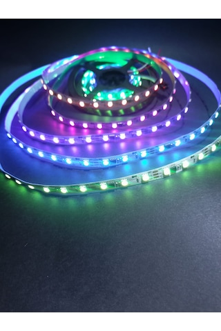 Ws2812b Şerit Led, Ayrı Ayrı Adreslenebilir Argb Şerit Led 12v