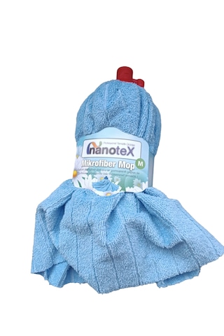 Nanotex Mikrofiber Süper Emici Kalın Parke Çizmeyen Medium Mop