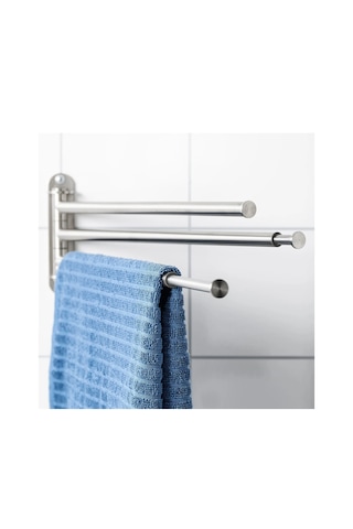 Ikea Brogrund Havluluk, Paslanmaz Çelik, 3'lü
