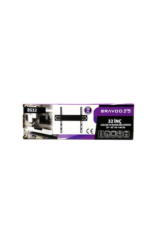 32 Inc - 22 Inc - 44 Inc Lcd Led Sabit Tv Askı Aparatı 56x140cm Bs-32 5250