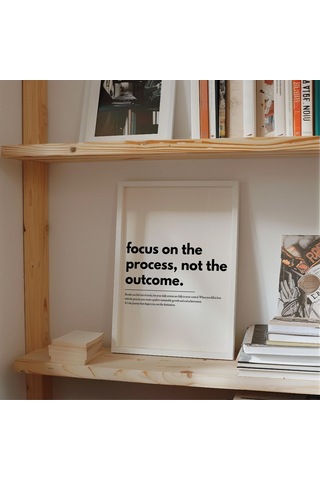 Motivasyon Sözü: Moral Verici Ev Ofis Duvar Sanatı & Dosyalar, 20x28 İnç