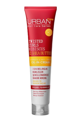 Urban Care Oil In Cream Curl Hibiscus Water & Shea Butter 175ml Saç Kremi