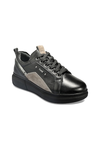 Forelli Style-g Comfort Kadın Ayakkabı Siyah 56601-f81 Siyah