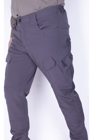 Nikbin Tactical Taktik Pantolon Outdoor Kargo Cep Likrali Yazlık -füme Füme