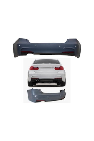 Bmw 3 Serisi F30 M-tech Arka Tampon Komple Set 2012- 2017 Arası Uyumlu