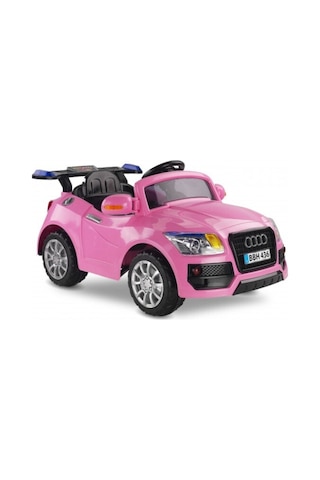 Uzaktan Kumandalı 12 Volt 7 Ah Pembe Audi Akülü Araba Pembe