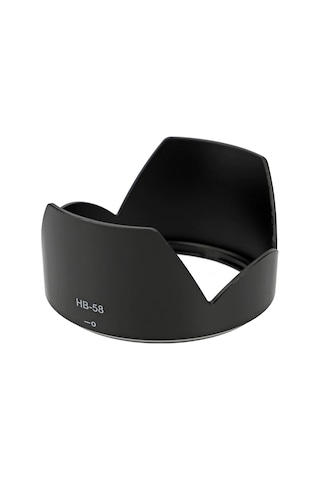 Ayex Hb-58 Parasoley Nikon Af-s Dx 18-300mm F/3.5-5.6g Ed Vr Uyumlu Lens Hood