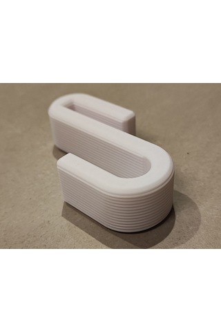 3 Lü Cam Askı Kancası 8 Mm Cam Uyumlu Modern Banyo Havlu Askılığı Beyaz
