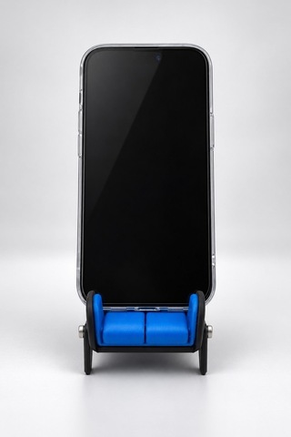 Kazanova Design Yarış Koltuğu Tasarımlı Telefon Ve Tablet Standı Masaüstü Tutucu Mavi Diğer