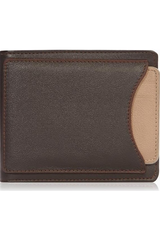 Cengiz Pakel Hakiki Deri Erkek Cüzdan - 27506 - Kahve/toprak Çok Renkli