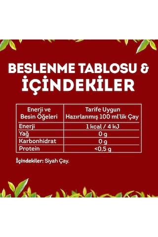 Lipton Extra Dem Demlik Süzen Poşet Siyah Çay 100'lü Paket