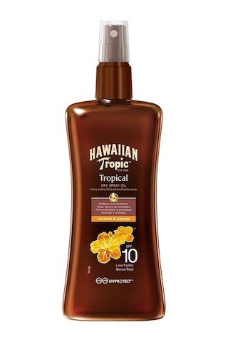 Hawaiian Tropic SPF10 Protective Dry Spray Oil 200 ML