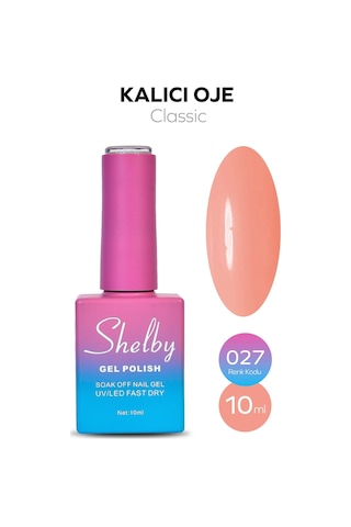 Shelby 10 Ml. A027 Kalıcı Oje