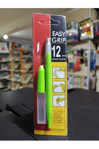 Gebzeli Kretuar Seti 0,4mm 30derece Kesik Uçlu Kolay Kavranabilir Fıstık Yeşil Gövde+10 Adet Yedek Uçlu Set