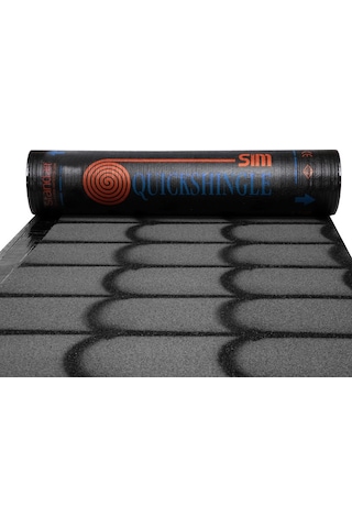 Quick Shingle - Kiremit Desenli Membran (Gri)